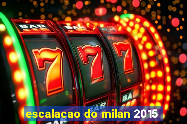 escalacao do milan 2015