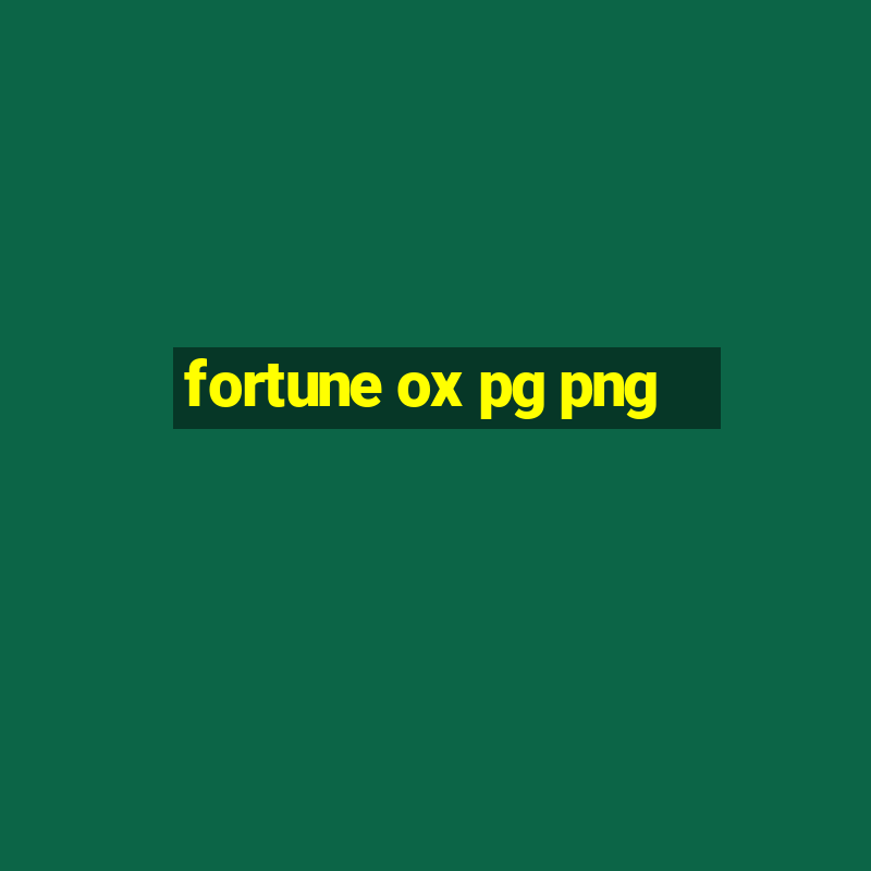 fortune ox pg png