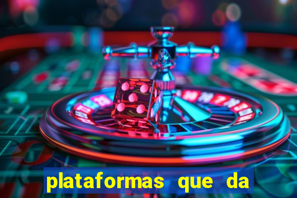 plataformas que da bonus de cadastro