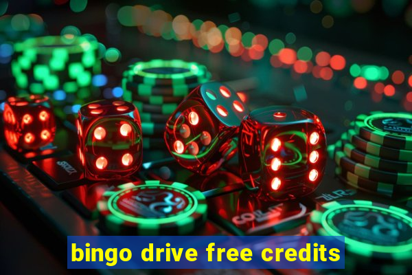 bingo drive free credits