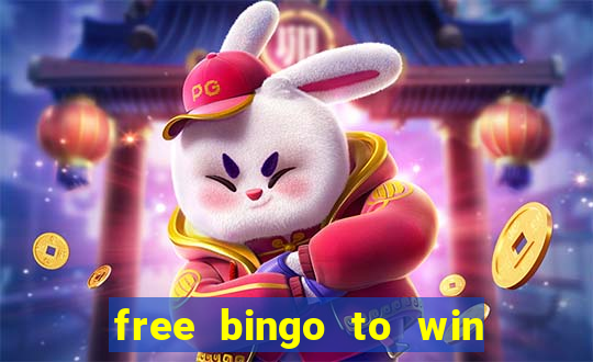 free bingo to win real money