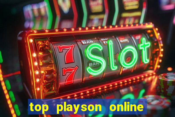 top playson online slot sites