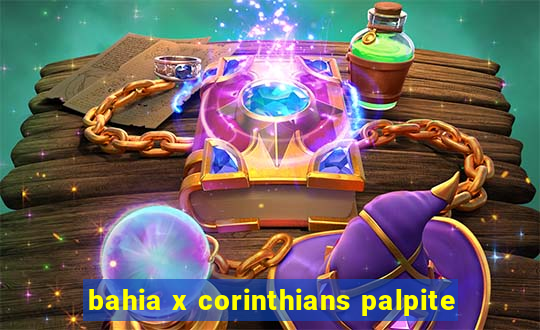 bahia x corinthians palpite