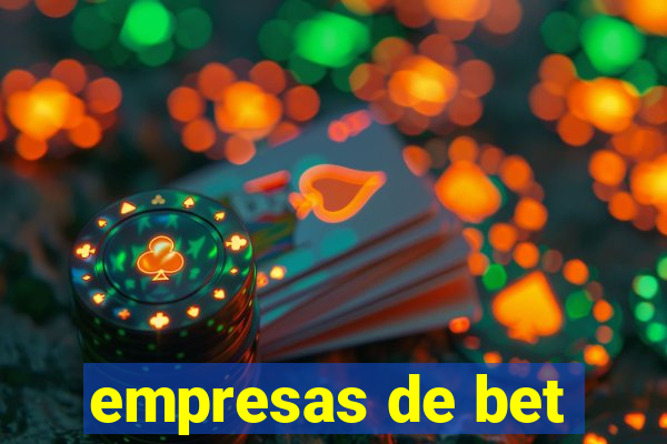 empresas de bet