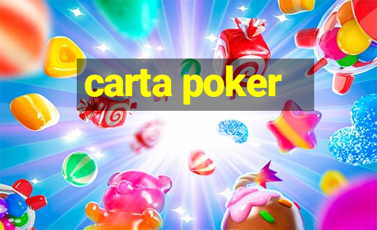 carta poker