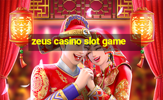 zeus casino slot game