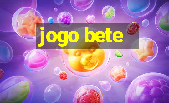 jogo bete