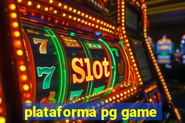 plataforma pg game