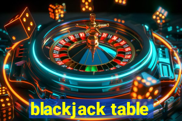 blackjack table