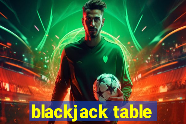 blackjack table