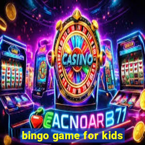 bingo game for kids