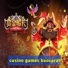 casino games baccarat