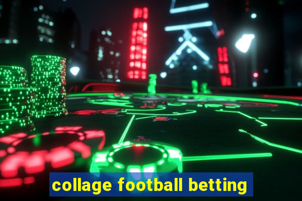 collage football betting