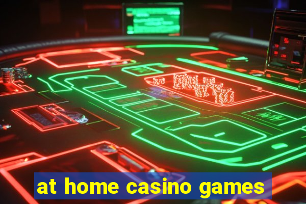 at home casino games