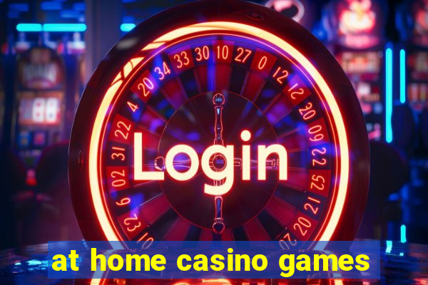 at home casino games