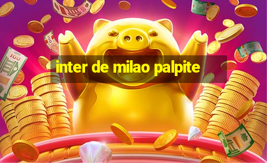 inter de milao palpite