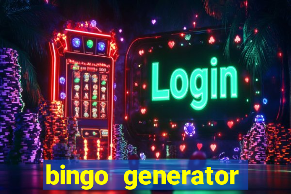 bingo generator with images