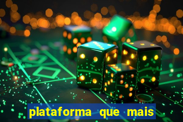 plataforma que mais paga slots