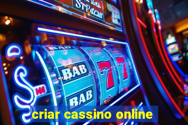 criar cassino online