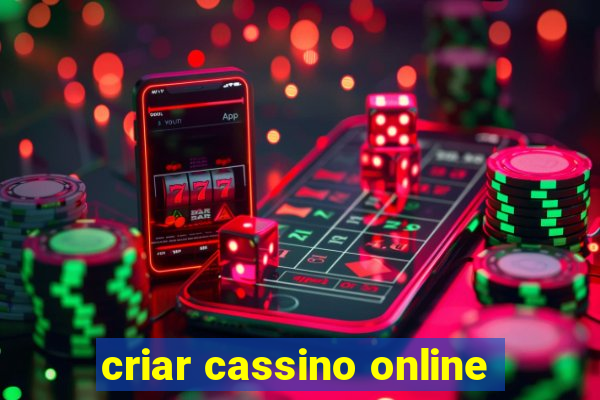 criar cassino online