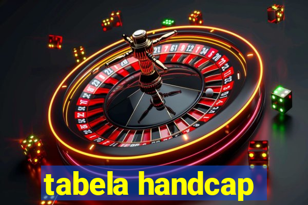 tabela handcap