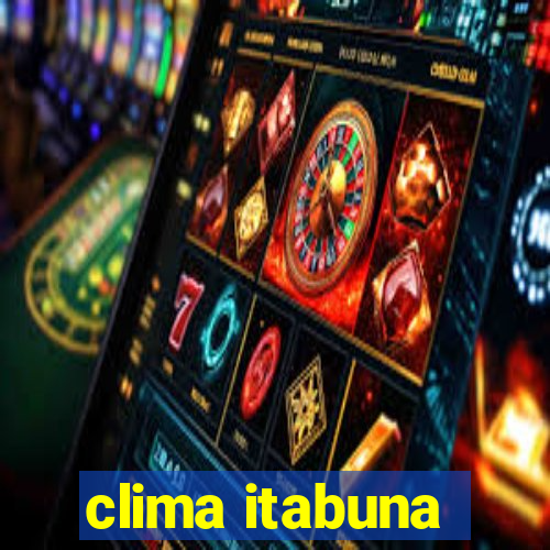 clima itabuna