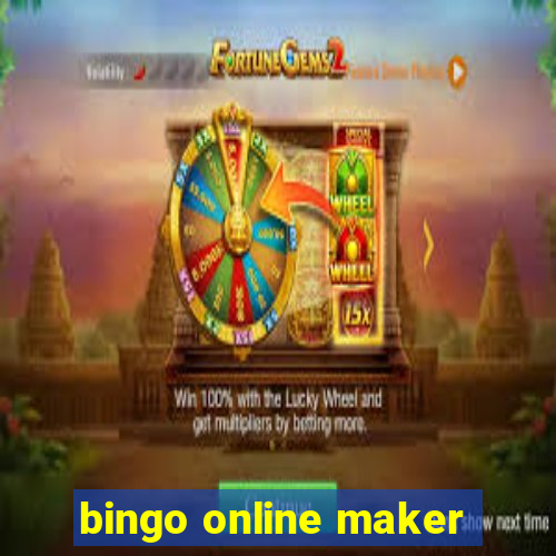 bingo online maker