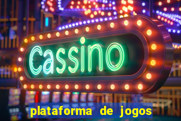 plataforma de jogos nova 2024