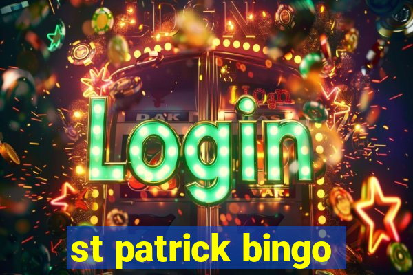 st patrick bingo