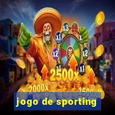 jogo de sporting