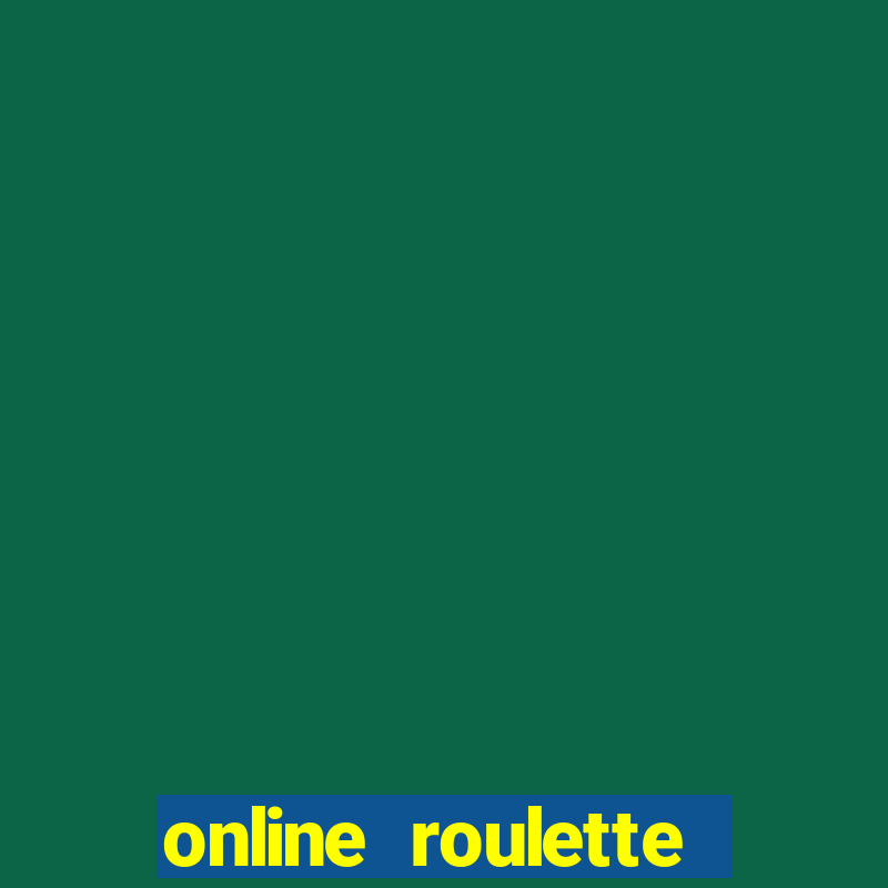 online roulette casino game