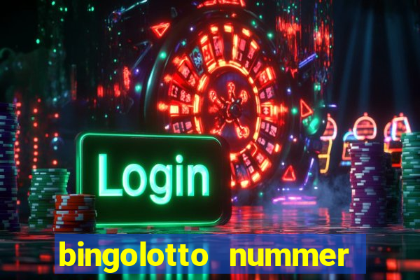 bingolotto nummer ettans bingo