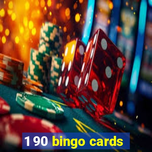 1 90 bingo cards