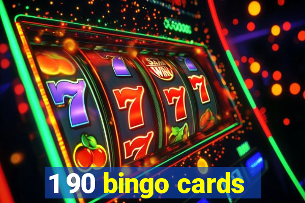 1 90 bingo cards