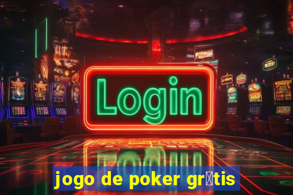 jogo de poker gr谩tis