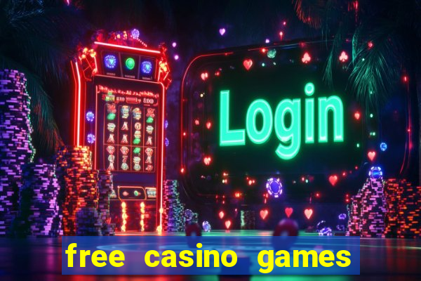 free casino games slot machine