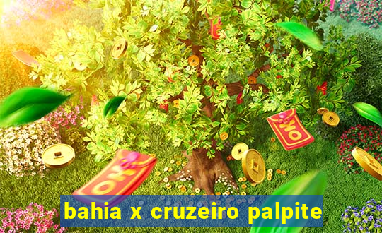 bahia x cruzeiro palpite