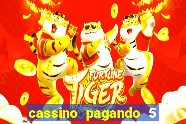 cassino pagando 5 reais no cadastro