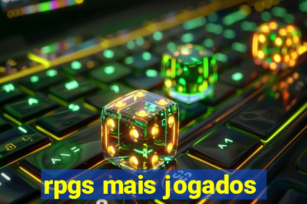 rpgs mais jogados