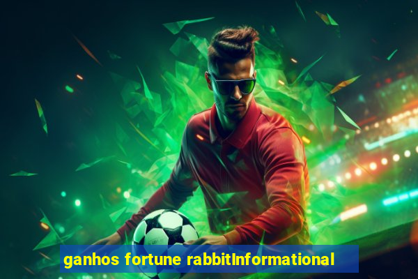 ganhos fortune rabbitInformational