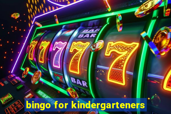 bingo for kindergarteners