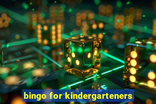 bingo for kindergarteners