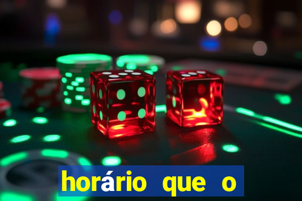 horário que o fortune tiger paga