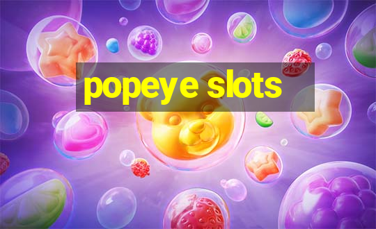 popeye slots