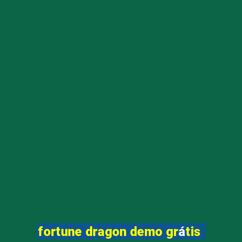 fortune dragon demo grátis