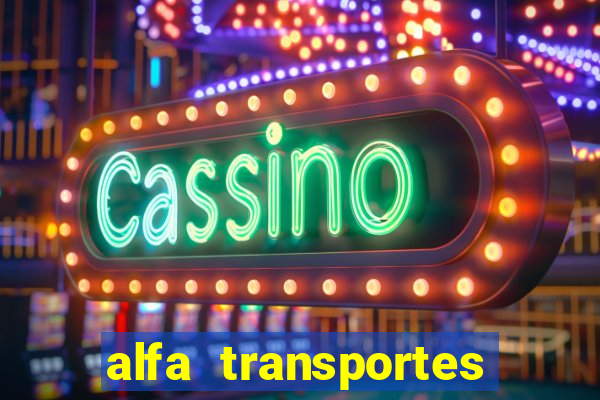 alfa transportes pato branco