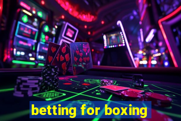 betting for boxing