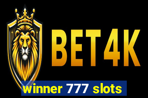 winner 777 slots