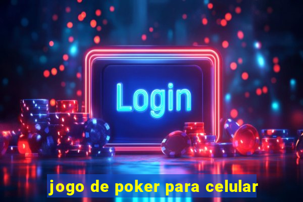 jogo de poker para celular