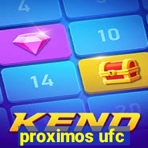 proximos ufc